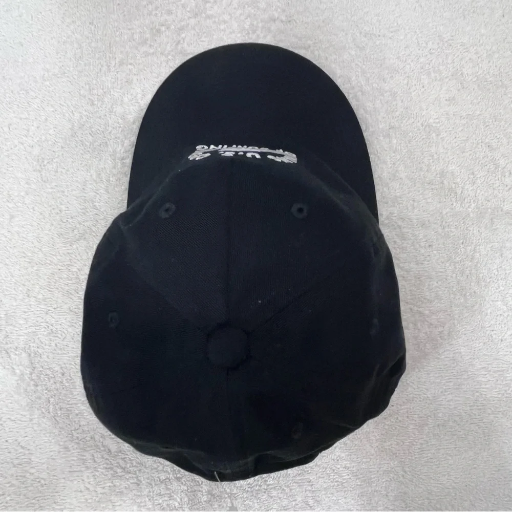 Vans U.S. Open of Surfing Adjustable Black Cotton Ball Cap by VANS Off the Wall